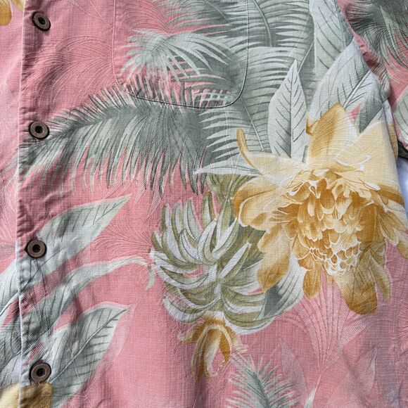 Tommy Bahama Silk Hawaiian Shirts Lot of 2 - Picture 8 of 14